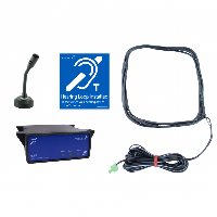 Contacta IL-K200-80-00 Under Counter Loop System (Brass Stem Halo Microphone)