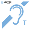 Univox Label with T Symbol Self Adhesive (125x114mm)
